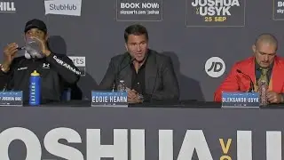 ANTHONY JOSHUA VS OLEKSANDR USYK LAST PRESS CONFERENCE: COUNTERPUNCHED