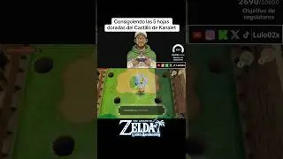 Consiguiendo las 5 hojas doradas en el castillo de Kanalet en The Legend of Zelda: Link&rsquo;s Awakening