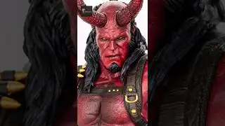 HTC - Cortes Review: Hellboy Custom Statue 1/4 Scale#fanart #hellboy #dccomics #marvel #colecionador