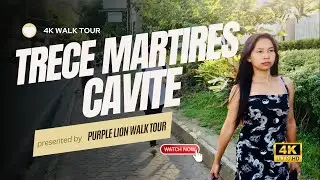 Trece Martires City | 4k Walk Tour