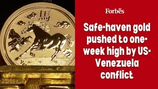Safe-haven gold pushed to one-week high by US-Venezuela conflict