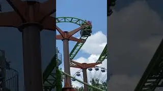 Kings Dominion #rollercoaster #shorts #yt #ytshorts #kingsdominion #travel #virginia #offride