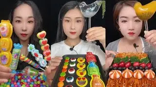 Colorful Candy Bliss 🍬 | Relaxing Crunch & Chewing ASMR Sounds