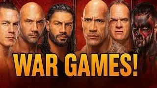 WAR GAMES DREAM MATCH! Cena Batista cm punk and roman Reigns vs the rock Kane the fiend and  balor 