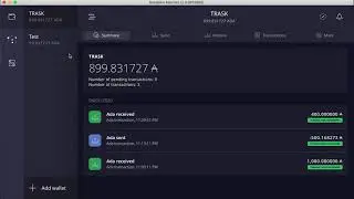 Sending & Receiving ADA in Daedalus Wallet - Cardano
