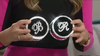 Safekeeper Initial Jewelry Box with Rope Trim by Lori Greiner on QVC