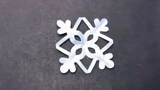 Handmade Snowflake Design | Preschool Holiday Project