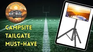 Best Portable TV Stand for Camping, Tailgating & Backyard Game Day | Outdoor Setup Guide