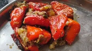😋 The Secret to Perfect Stuffed 🌶️ Mirch: Better than any restaurant! Gahena Cooking 