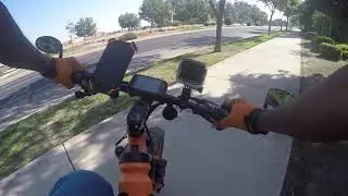 Taking a early Sunday bike ride! Merced Ca.