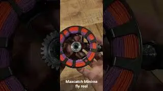 Maxcatch Minama Fly Reel #Maxcatch#AnglersDream#flyReel #flyfishing