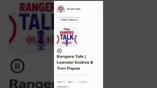 Rangers Talk - Thomas Papas & Leander Endres