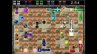 Atomic Bomberman beta sprites mod preview №5: fixed walk animation and new revised triggers and more