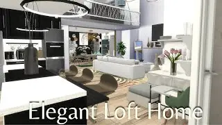 The Sims4 Elegant Loft Home Tour Furniture CC + Download
