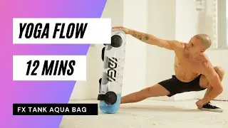 12mins Yoga Flow with FX Tank Aqua Bag