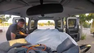 Honda Element Driving Mode to Camping Mode (2x Speed)
