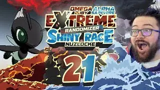 INSANE SHADOW CELEBI! INTENSE GYM BATTLE! Pokémon ORAS Extreme Randomizer Shiny Race Nuzlocke Ep 21