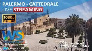 🔴 Palermo live webcam - Panoramica Cattedrale