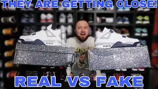 REAL VS FAKE AIR JORDAN 4 &ldquo;MIDNIGHT NAVY&rdquo; COMPARISON! WATCH BEFORE YOU BUY!