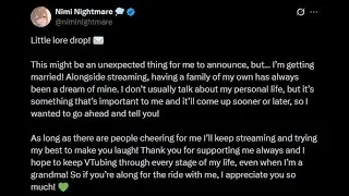 Nimi Nightmare is getting married! (And we know who to)