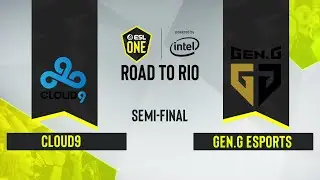 CS:GO - Gen.G Esports vs. Cloud9 [Inferno] Map 1 - ESL One: Road to Rio - Semi-final - NA