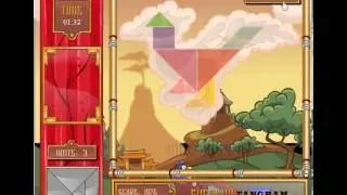 Neopets Chadley Daily Dare - Shenkuu Tangram (Day 13)