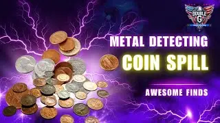 Finding A Coin Spill Metal Detecting in Florida