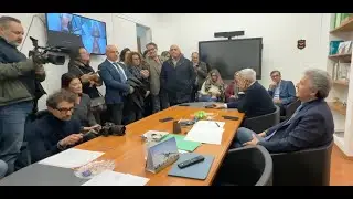 Asp di Cosenza, il passaggio di consegne tra Graziano e De Salazar spiegato in conferenza