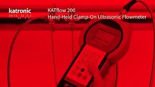 KATflow 200 Hand-Held Clamp-On Ultrasonic Flowmeter