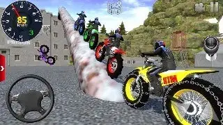 Impossible Motocross Dirt Bike Stunt Racer - Off-Road Racing Simulator 3D - Android GamePlay #4