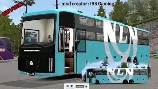 Indian First front engine : Ashok leyland 15m multiaxel Bus mod @Shreedhar_101