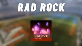 All Painted Rad Rock Boost Rocket League