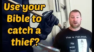 How to use your Bible to catch a thief--Best Video