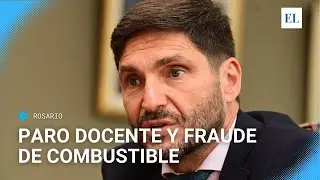 Rosario: Semana de paro docente y escándalo por fraude de combustible en la policía
