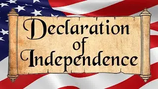 A Brief History of the Declaration of Independence by Ponderfun