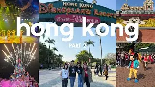 HK VLOG PART 2: A Magical Day at Disneyland! | World of Frozen, Rides & Momentous 🎆❄️ | syndayvlogs