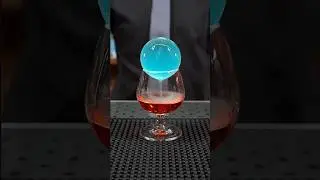 Flaming Cocktail Masterclass: Ice Meets Fire! #tandingshorts #youtubeshorts #ice #iceland