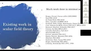 Ben Edwards' Talk: Finsler Geometry and Lorentz-Violating Fie;d Theories