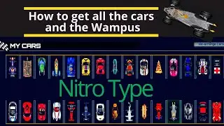 NitroType how to get all the rare cars + the wampus (not working in 2020)