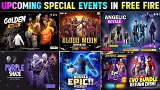PURPLE SHADE BUNDLE RETURN FREE FIRE 🤯🔥| GOLDEN SHADE BUNDLE RETURN | FREE FIRE NEW EVENT 