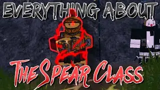 How to Become The Spear Class/Spear Class Showcase! | Exoria | ROBLOX