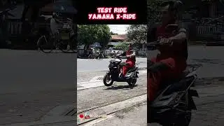 Mencoba Akselerasi Yamaha Xride #shorts #boreup #xride