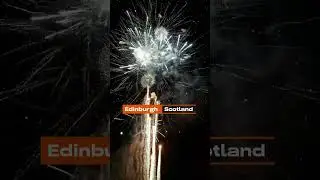 New Year Celebration in Edinburgh, scotland |  #shorts #edinburgh #scotland #newyear2024