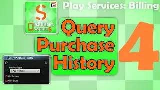 Play Services: Billing - Query Purchase History (Tutorial)