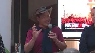 Bill Tai speaking about Metagood and OnChainMonkey DAO at West Tech Fest in Australia Dec 2022