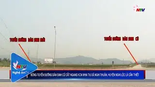 Đóng tuyến đường dân sinh cũ cắt ngang KCN WHA tại xã Nghi Thuận, huyện Nghi Lộc là cần thiết