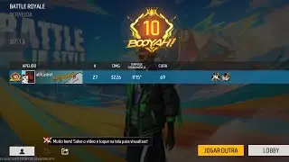 Free Fire 27 In a match, you want BOOYAH (uncut video)