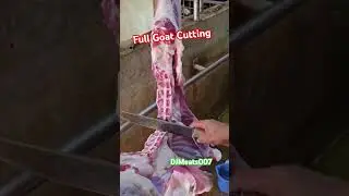 Full Goat Cutting Skills #Goat #meat