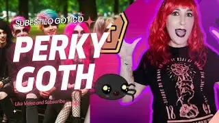 🎵 Subestilo gotico ❤️ Perky goth 💜 #perky #goth #gothic #style