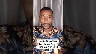 How to Grow Your Facebook Page Organically in 2026 - introduction  #facebookgrowth #shorts